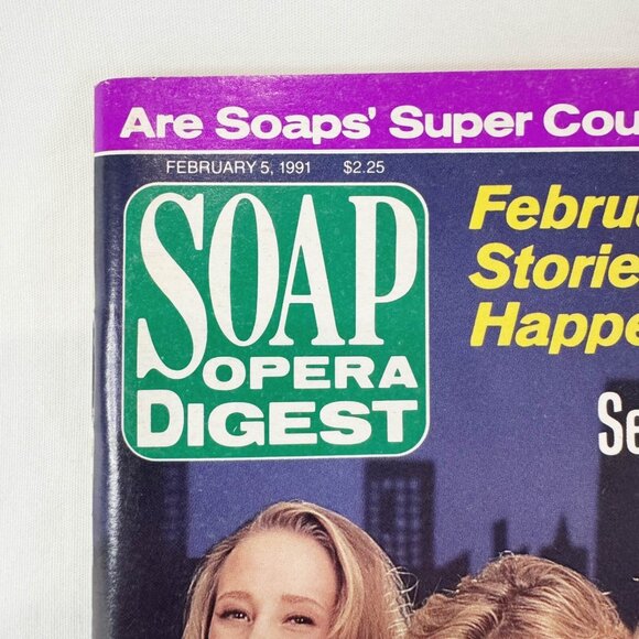 Soap Opera Digest February 5 1991 Jay Hammer Anne Heche Liz Hubbard Dean Frame - Picture 2 of 5
